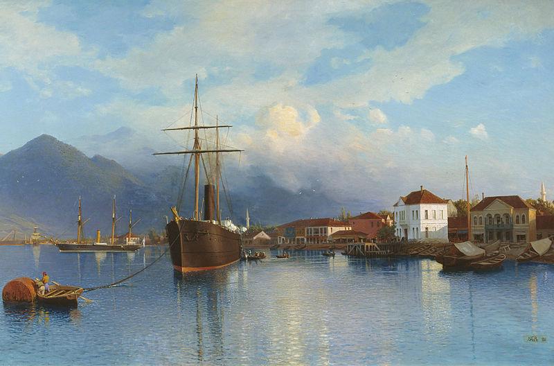 Lev Feliksovich Lagorio Batum Norge oil painting art